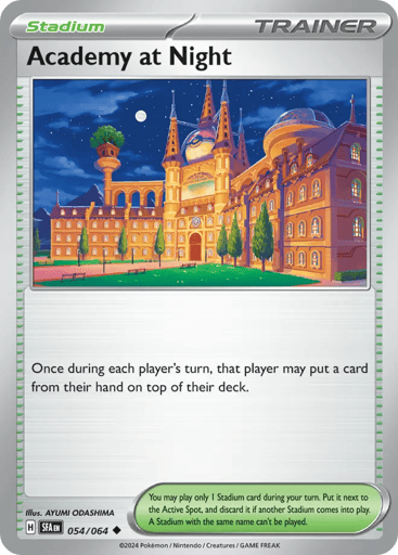 Academy at Night – Uncommon – 054/064 – Shrouded Fable