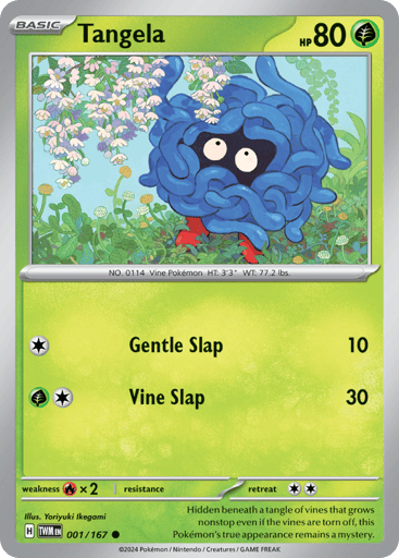 Tangela – Common – 001/167 – Twilight Masquerade
