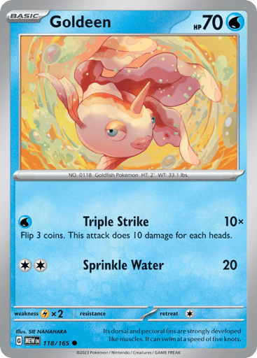 Goldeen – Common – 118/165 – S&V 151