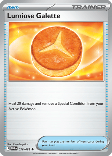 Lumiose Galette – Uncommon Reverse Holo – 078/088 – Perfect Order