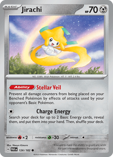 Jirachi – Common – 126/182 – Paradox Rift