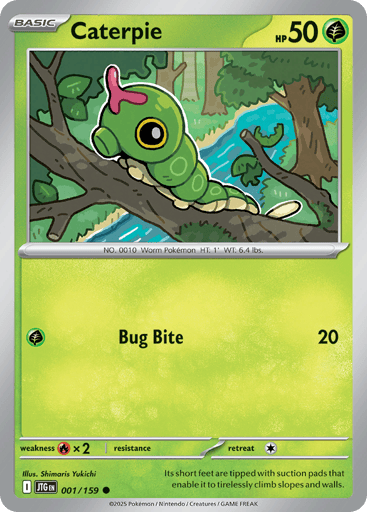 Caterpie – Common – 001/159 – Journey Together