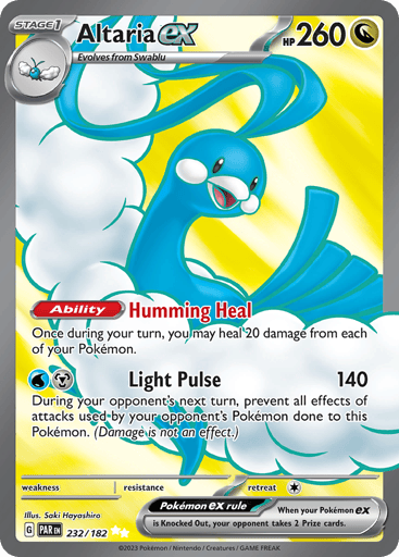 Altaria ex – Ultra Rare – 232/182 – Paradox Rift