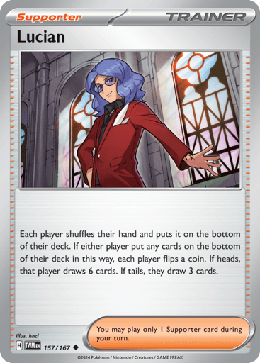 Lucian – Uncommon Reverse Holo – 157/167 – Twilight Masquerade