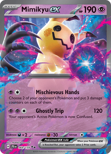 Mimikyu ex – Double Rare – 069/159 – Journey Together