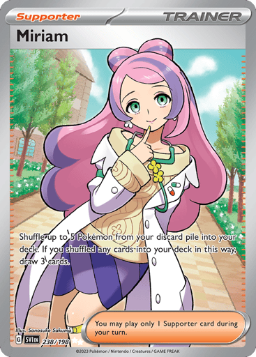 Miriam – Ultra Rare – 238/198 – Scarlet & Violet