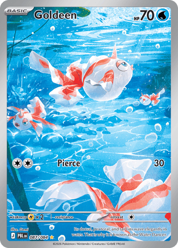 Goldeen – Illustration Rare – 087/084 – Pitch Black