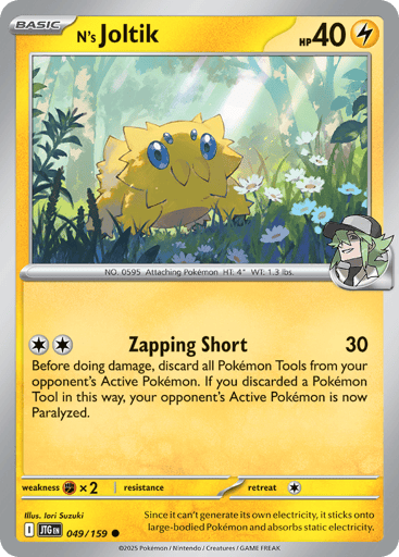 N’s Joltik – Common – 049/159 – Journey Together