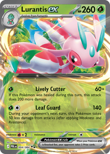 Lurantis ex – Double Rare – 004/084 – Pitch Black