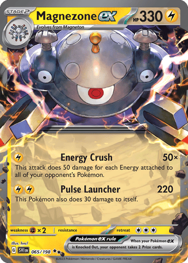 Magnezone ex – Double Rare – 065/198 – Scarlet & Violet