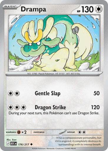 Drampa – Uncommon – 176/217 – Ascended Heroes