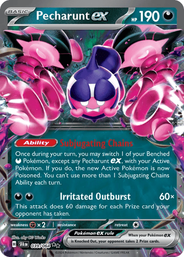 Pecharunt ex – Double Rare – 039/064 – Shrouded Fable