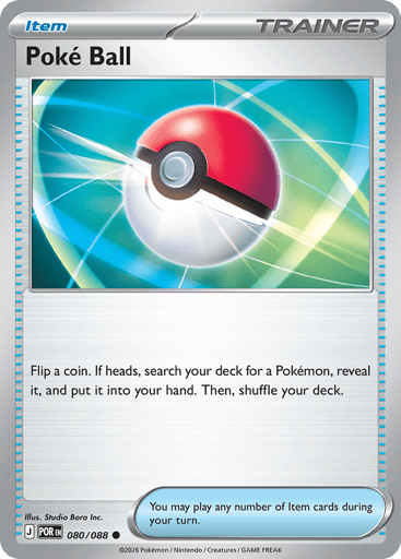 Poké Ball – Common – 080/088 – Perfect Order