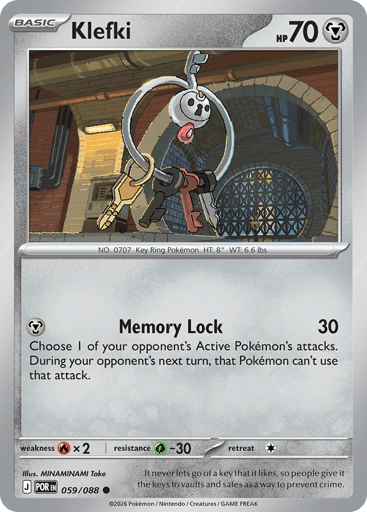 Klefki – Common – 059/088 – Perfect Order