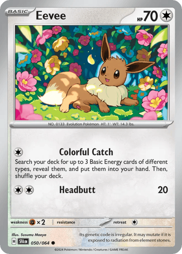 Eevee – Common – 050/064 – Shrouded Fable