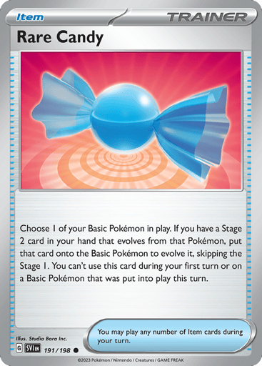 Rare Candy – Common – 191/198 – Scarlet & Violet