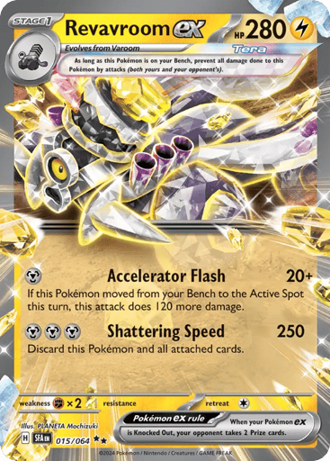 Revavroom ex – Double Rare – 015/064 – Shrouded Fable