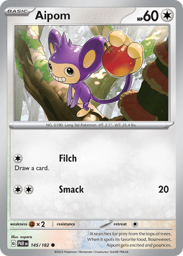 Aipom – Common – 145/182 – Paradox Rift
