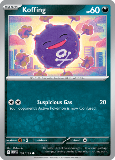 Koffing – Common – 109/165 – S&V 151