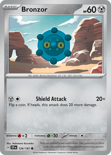 Bronzor – Common – 126/191 – Surging Sparks