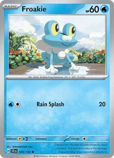 Froakie – Common – 039/142 – Stellar Crown