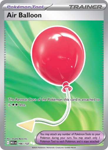 Air Balloon – Ultra Rare – 166/132 – Mega Evolution