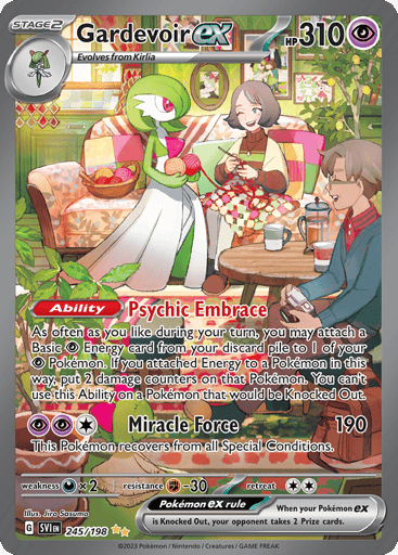 Gardevoir ex – Special Illustration Rare – 245/198 – Scarlet & Violet