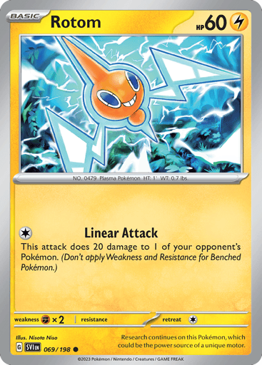 Rotom – Common – 069/198 – Scarlet & Violet