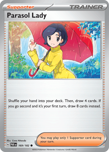 Parasol Lady – Common – 169/182 – Paradox Rift