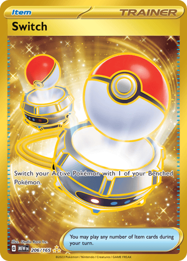 Switch – Hyper Rare – 206/165 – S&V 151