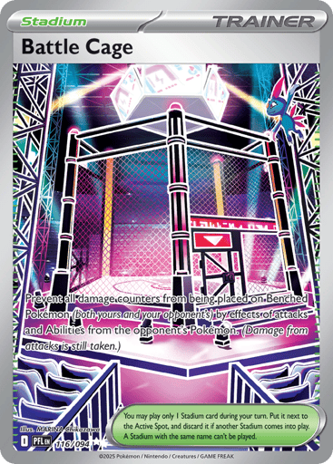 Battle Cage – Ultra Rare – 116/094 – Phantasmal Flames