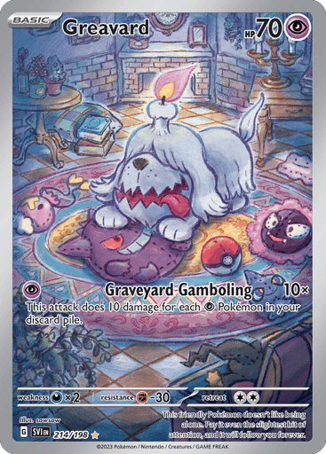 Greavard – Illustration Rare – 214/198 – Scarlet & Violet