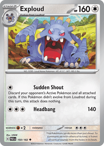 Exploud – Uncommon – 150/182 – Paradox Rift