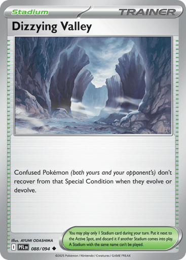 Dizzying Valley – Uncommon Reverse Holo – 088/094 – Phantasmal Flames