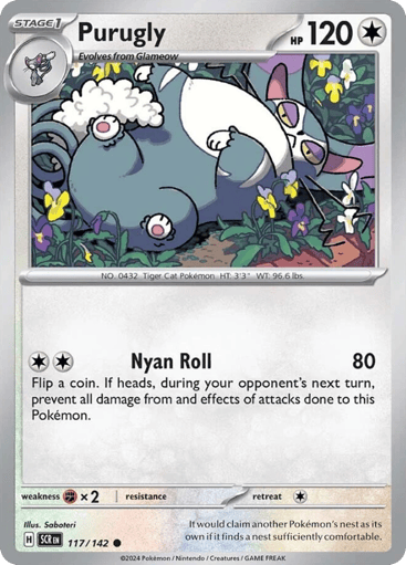 Purugly – Common – 117/142 – Stellar Crown