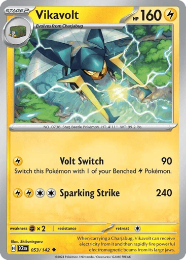 Vikavolt – Uncommon – 053/142 – Stellar Crown