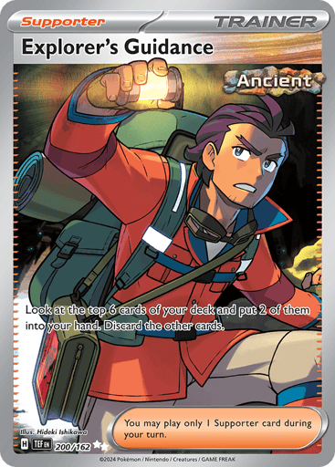 Explorer's Guidance – Ultra Rare – 200/162 – Temporal Forces