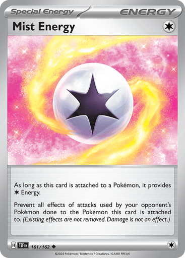 Mist Energy – Uncommon Reverse Holo – 161/162 – Temporal Forces