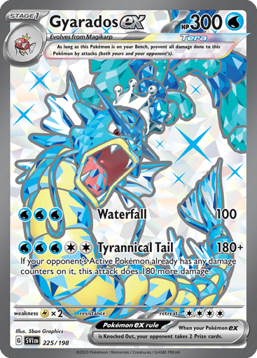Gyarados ex – Ultra Rare – 225/198 – Scarlet & Violet