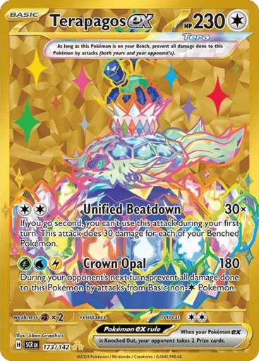 Terapagos ex – Hyper Rare – 173/142 – Stellar Crown