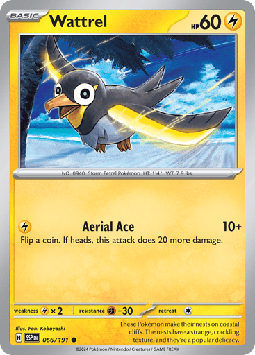 Wattrel – Common – 066/191 – Surging Sparks
