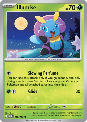 Illumise – Common Reverse Holo – 010/167 – Twilight Masquerade