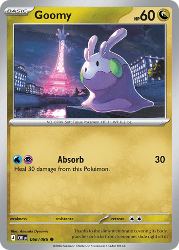 Goomy – Common – 066/086 – Chaos Rising