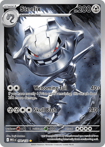 Steelix – Illustration Rare – 150/132 – Mega Evolution