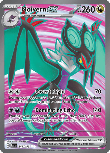 Noivern ex – Ultra Rare – 246/193 – Paldea Evolved