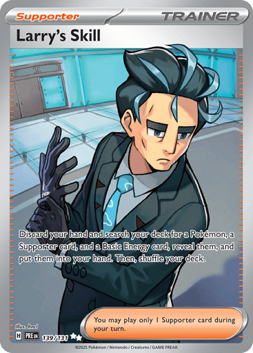 Larry's Skill – Ultra Rare – 139/131 – Prismatic Evolutions