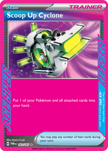 Scoop Up Cyclone – ACE SPEC Rare – 162/167 – Twilight Masquerade