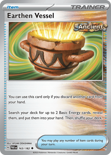 Earthen Vessel – Uncommon Reverse Holo – 163/182 – Paradox Rift