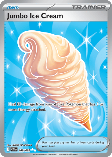 Jumbo Ice Cream – Ultra Rare – 109/086 – Chaos Rising