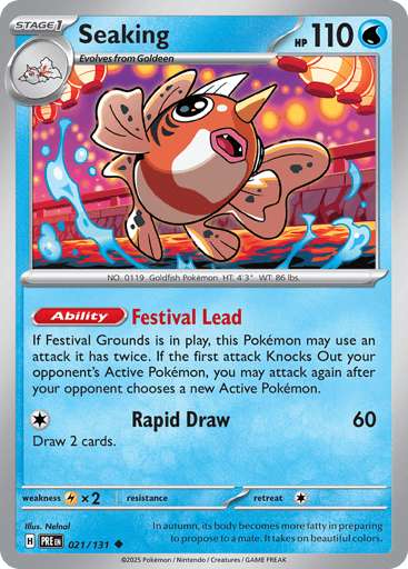 Seaking – Uncommon – 021/131 – Prismatic Evolutions